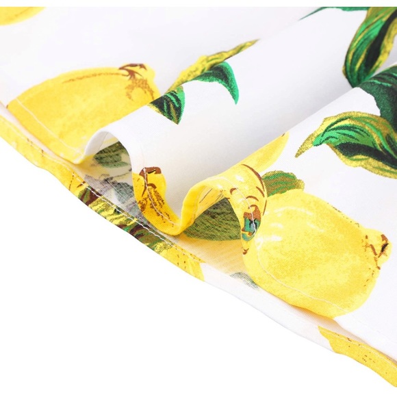 Classic Style Retro Lemon 🍋 Swing Dress - Picture 5 of 6